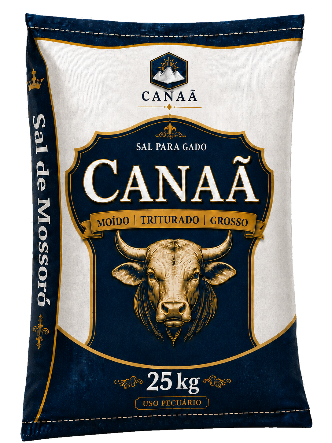 Embalagem do Sal Canaã para Pecuária de 25 kg
